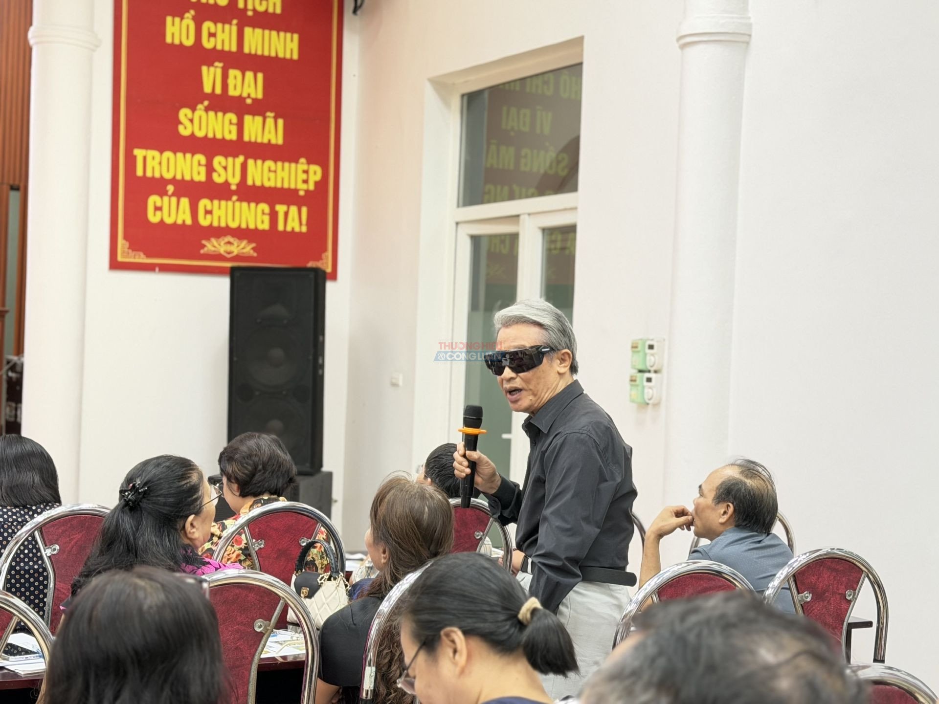 &Ocirc;ng Cao Giang, người d&acirc;n tổ d&acirc;n phố 12 chia sẻ