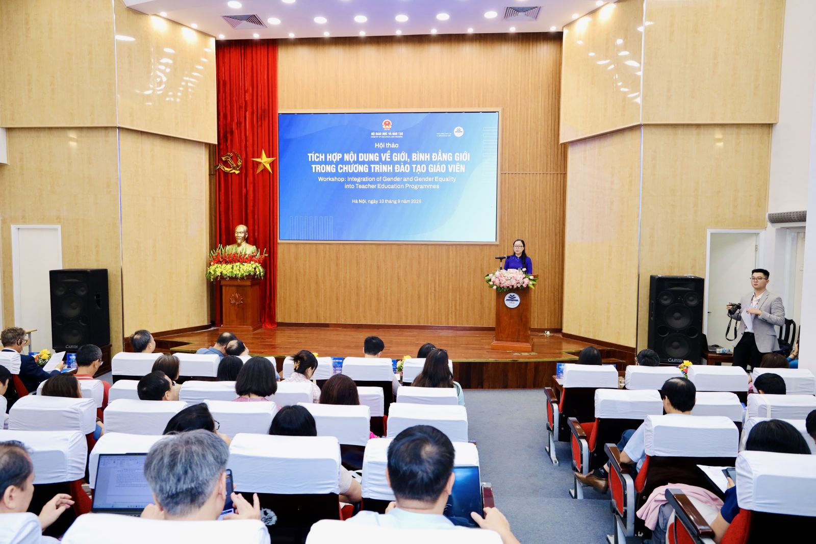 Tích hợp bình đẳng giới vào đào tạo giáo viên phải gắn với năng lực nghề nghiệp
