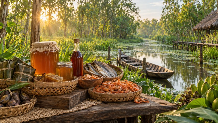 Kết nối OCOP với hệ sinh th&aacute;i, văn h&oacute;a v&agrave; du lịch U Minh Hạ.