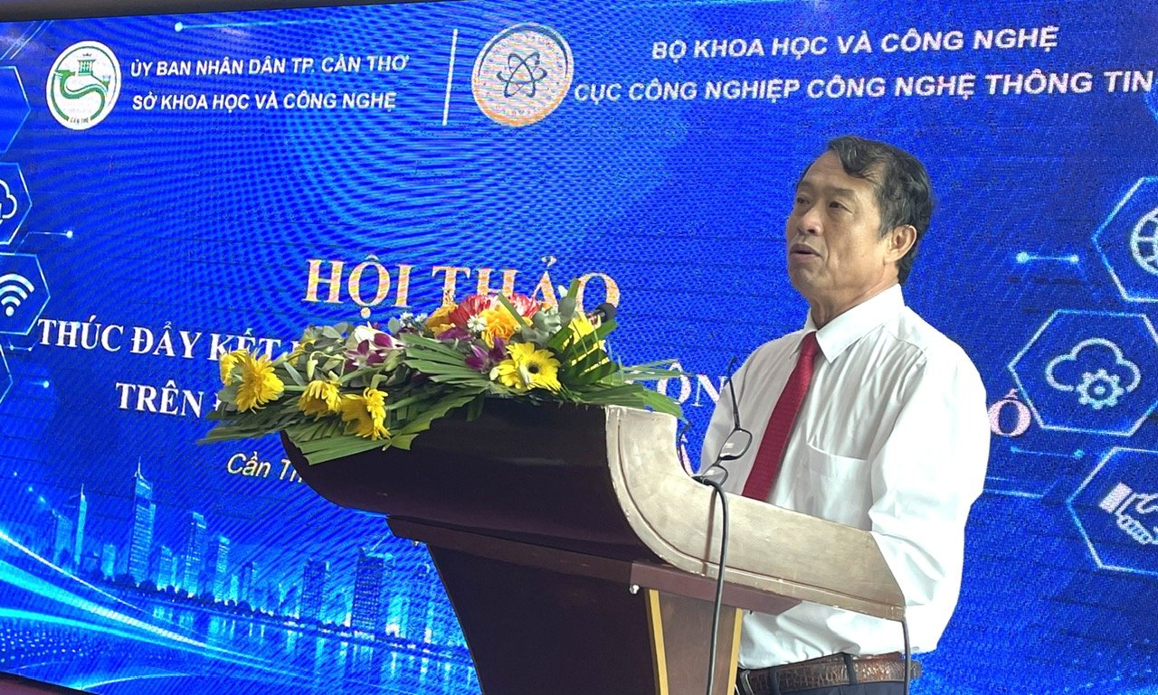 Ông Nguyễn Văn Khởi, Phó Chủ tịch UBND TP. Cần Thơ phát biểu khai mạc Hội thảo Ông Nguyễn Văn Khởi, Phó Chủ tịch UBND TP. Cần Thơ phát biểu khai mạc Hội thảo