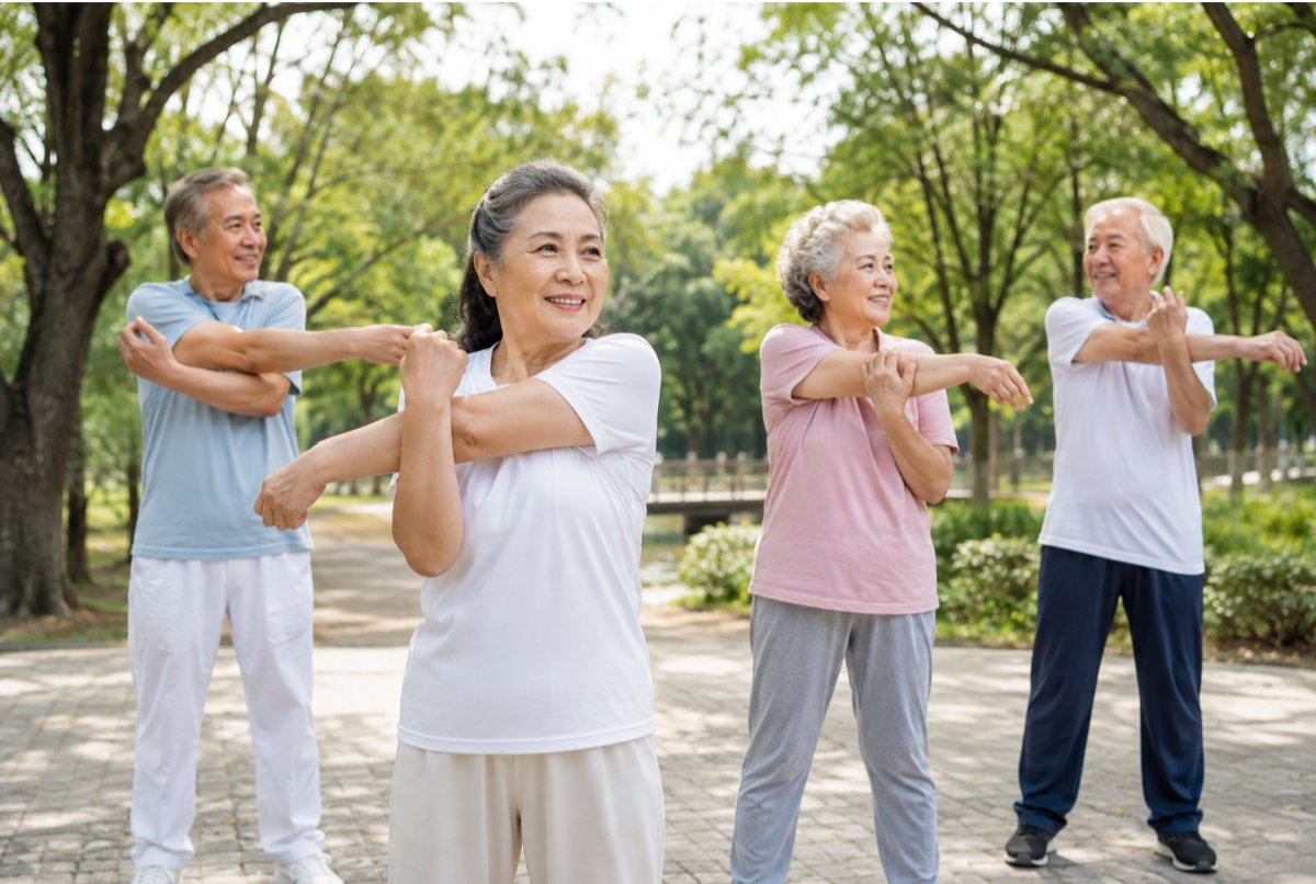 Vận động đều đặn, vừa sức giúp hỗ trợ duy trì độ linh hoạt của hệ xương khớp. Vận động đều đặn, vừa sức giúp hỗ trợ duy trì độ linh hoạt của hệ xương khớp.
