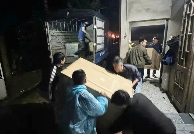 Sơ tán dân ở Lao bảo Sơ tán dân ở Lao bảo