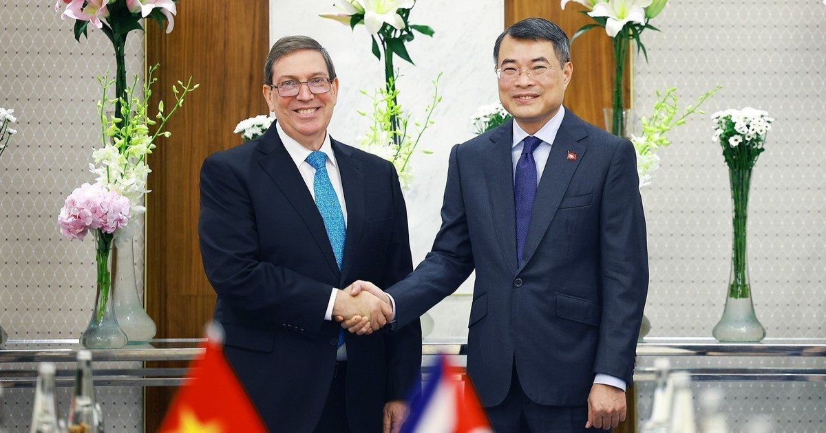 Thủ tướng Lê Minh Hưng tiếp Bộ trưởng Ngoại giao Cuba Bruno Rodríguez Parrilla. (Ảnh: TTXVN) Thủ tướng Lê Minh Hưng tiếp Bộ trưởng Ngoại giao Cuba Bruno Rodríguez Parrilla. (Ảnh: TTXVN)