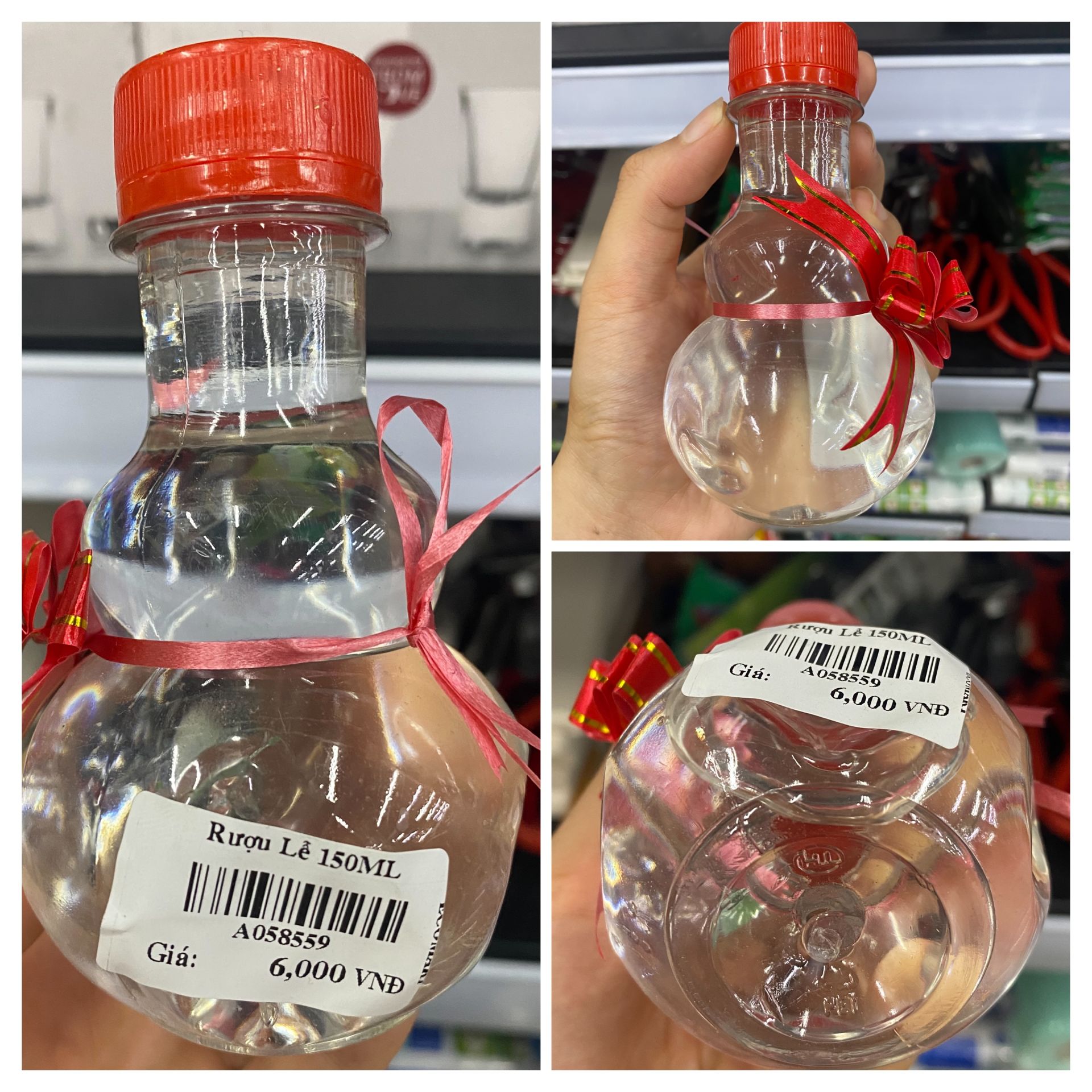 Ghi nhận sản phẩm rượu nếp được b&agrave;y b&aacute;n tại cơ sở Eco-Mart Ecolife T&acirc;y Hồ, trong đ&oacute; th&ocirc;ng tin về nguồn gốc, hướng dẫn sử dụng v&agrave; hạn sử dụng chưa được thể hiện r&otilde; tr&ecirc;n sản phẩm