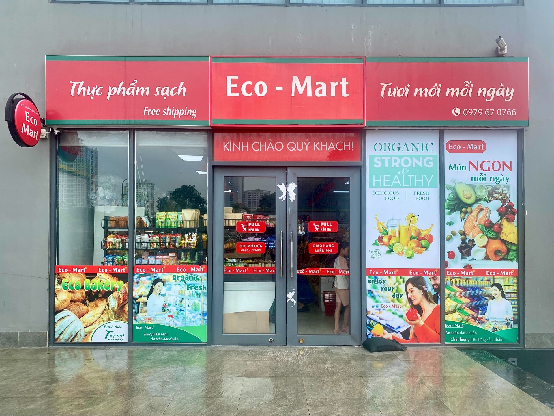 Cơ sở Eco-Mart tại tầng 1, Chung cư The Park Home, P. Th&agrave;nh Th&aacute;i, Cầu Giấy, H&agrave; Nội