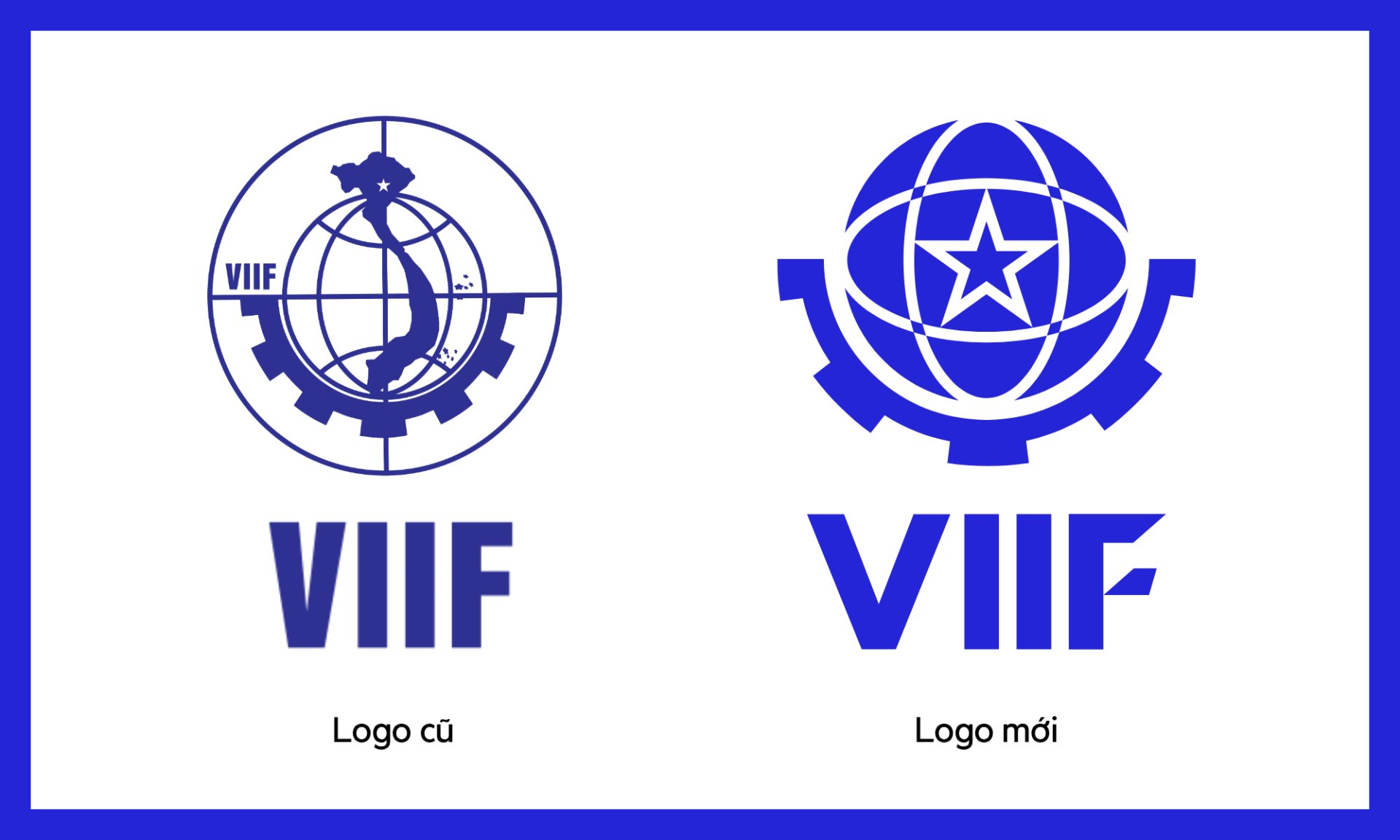 VIIF ch&iacute;nh thức thay đổi logo mới, hướng tới chuẩn mực triển l&atilde;m quốc tế.