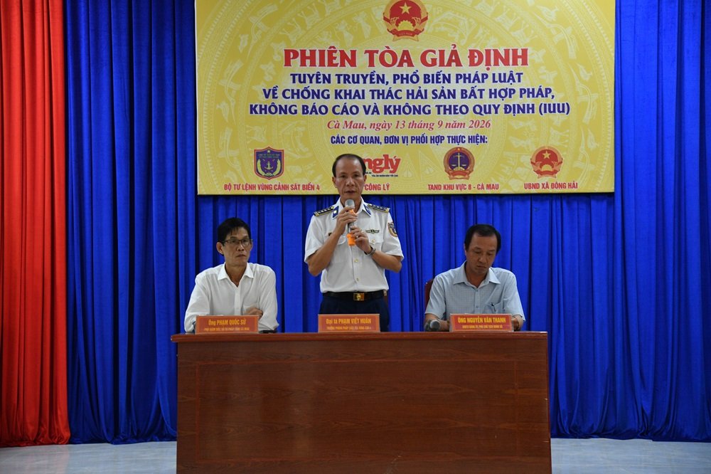 Chương trình tọa đàm, trao đổi các quy định pháp luật về IUU sau Chương trình tọa đàm, trao đổi các quy định pháp luật về IUU sau