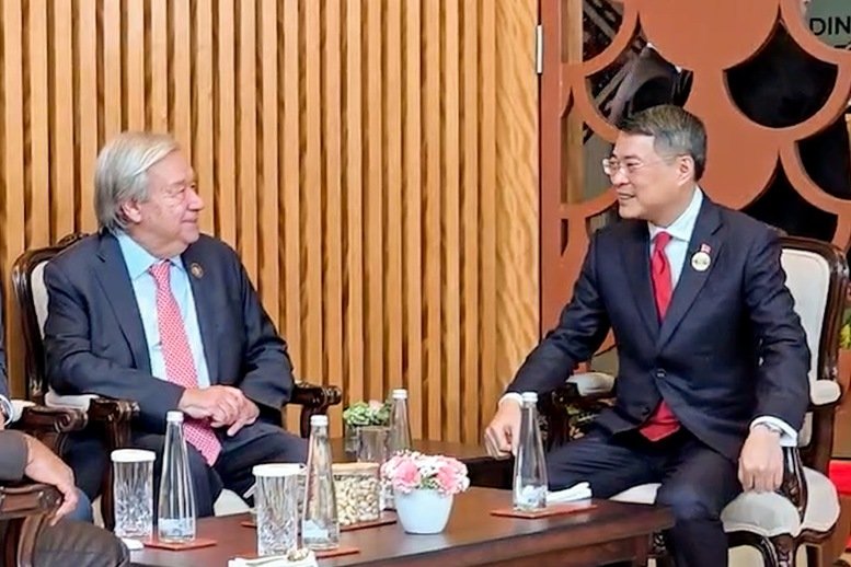 Thủ tướng Chính phủ Lê Minh Hưng gặp Tổng Thư ký Liên Hợp Quốc António Guterres Thủ tướng Chính phủ Lê Minh Hưng gặp Tổng Thư ký Liên Hợp Quốc António Guterres