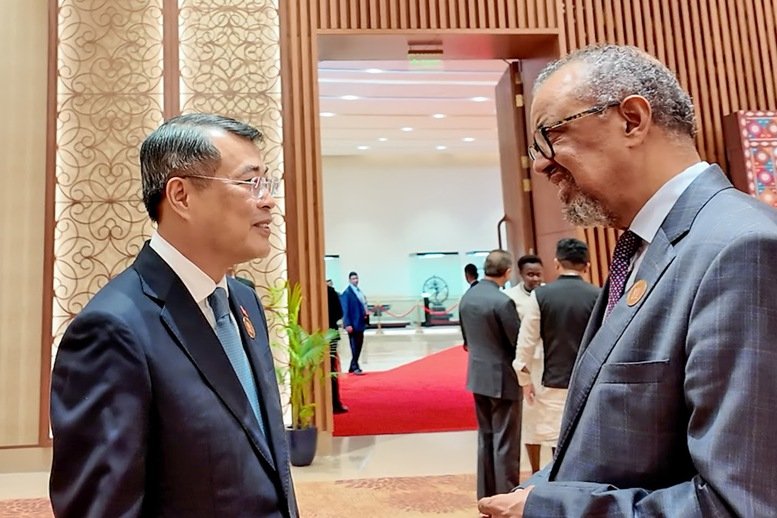 Thủ tướng Chính phủ Lê Minh Hưng gặp Tổng Giám đốc WHO Tedros Adhanom Ghebreyesus Thủ tướng Chính phủ Lê Minh Hưng gặp Tổng Giám đốc WHO Tedros Adhanom Ghebreyesus