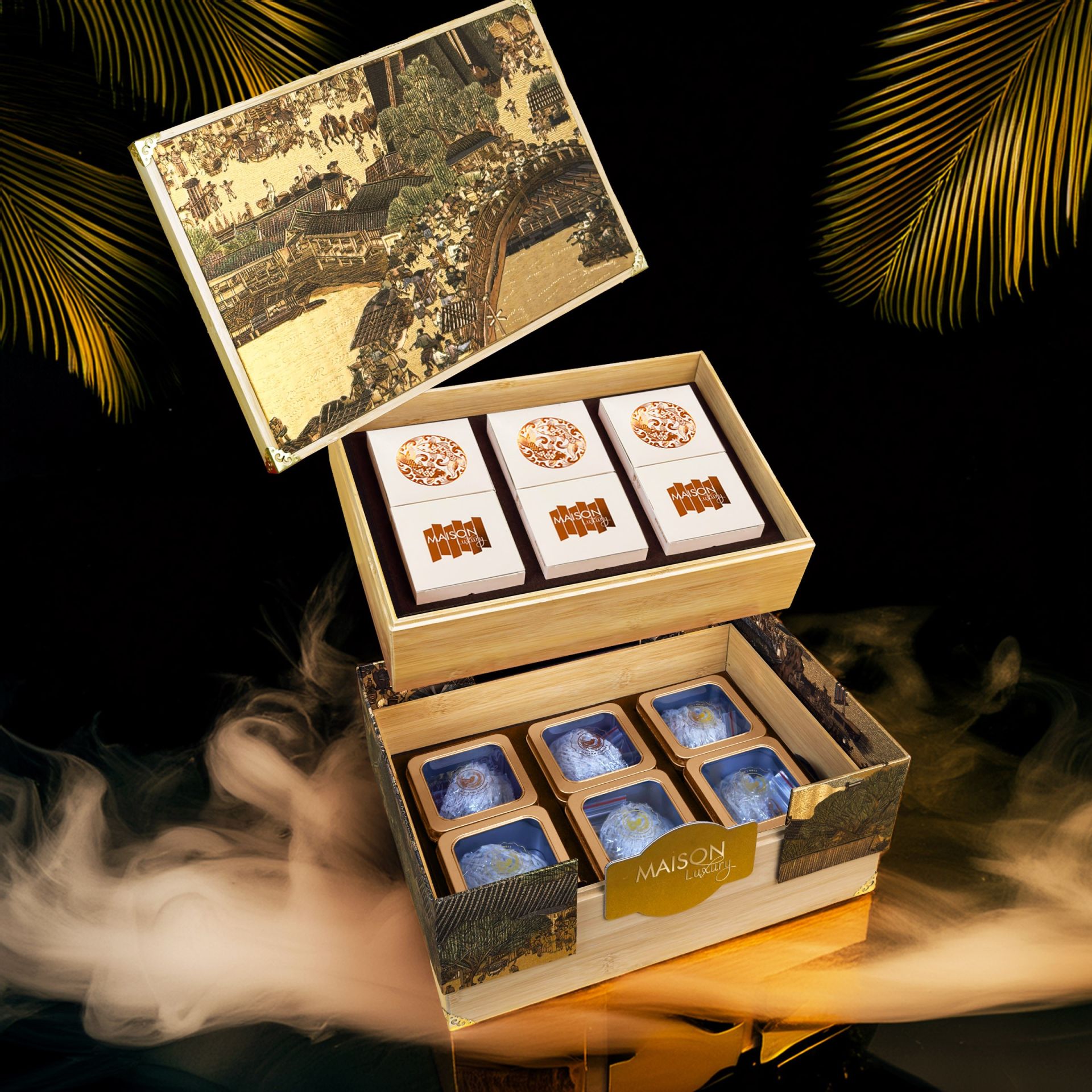 Bánh Trung thu Maison - Royal Heritage 7 được khảo sát có giá 4.121.000 đồng, đã bao gồm VAT Bánh Trung thu Maison - Royal Heritage 7 được khảo sát có giá 4.121.000 đồng, đã bao gồm VAT