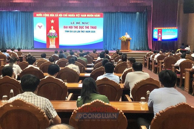 Quang cảnh Lễ Tổng kết Đại hội TDTT tỉnh Gia Lai. Ảnh: Viết Hiền