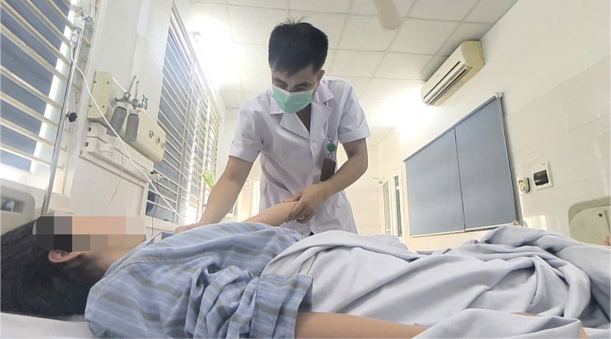 Bệnh nh&acirc;n N.T.M. (58 tuổi, H&agrave; Nội)