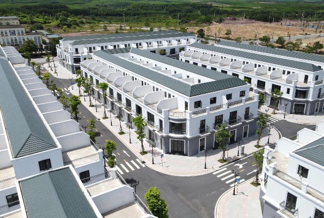 Một dự án nhà ở xã hội tại Quảng Trị đã hoàn thiện hạ tầng. Một dự án nhà ở xã hội tại Quảng Trị đã hoàn thiện hạ tầng.