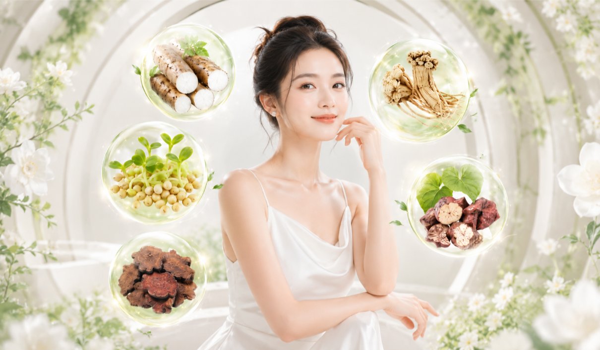 Sử dụng sản phẩm chứa thành phần thảo dược giúp tăng cường nội tiết tố và gìn giữ nét xuân Sử dụng sản phẩm chứa thành phần thảo dược giúp tăng cường nội tiết tố và gìn giữ nét xuân