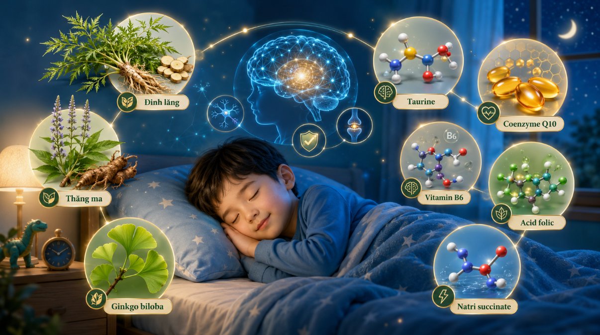 Một số thảo dược hỗ trợ giảm tăng động, cải thiện giấc ngủ cho trẻ