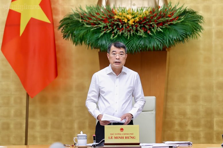 Thủ tướng Lê Minh Hưng phát biểu khai mạc Phiên họp - Ảnh: chinhphu.vn/Nhật Bắc Thủ tướng Lê Minh Hưng phát biểu khai mạc Phiên họp - Ảnh: chinhphu.vn/Nhật Bắc