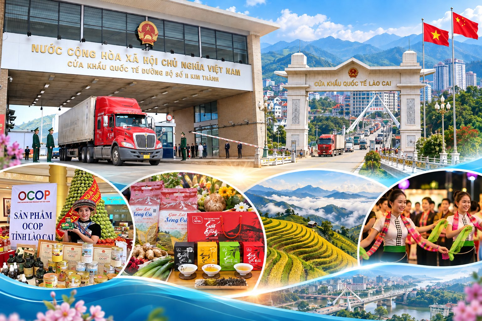 Lào Cai thúc đẩy kết nối thương mại, logistics tại Hội chợ Biên giới Việt - Trung 2026 Lào Cai thúc đẩy kết nối thương mại, logistics tại Hội chợ Biên giới Việt - Trung 2026