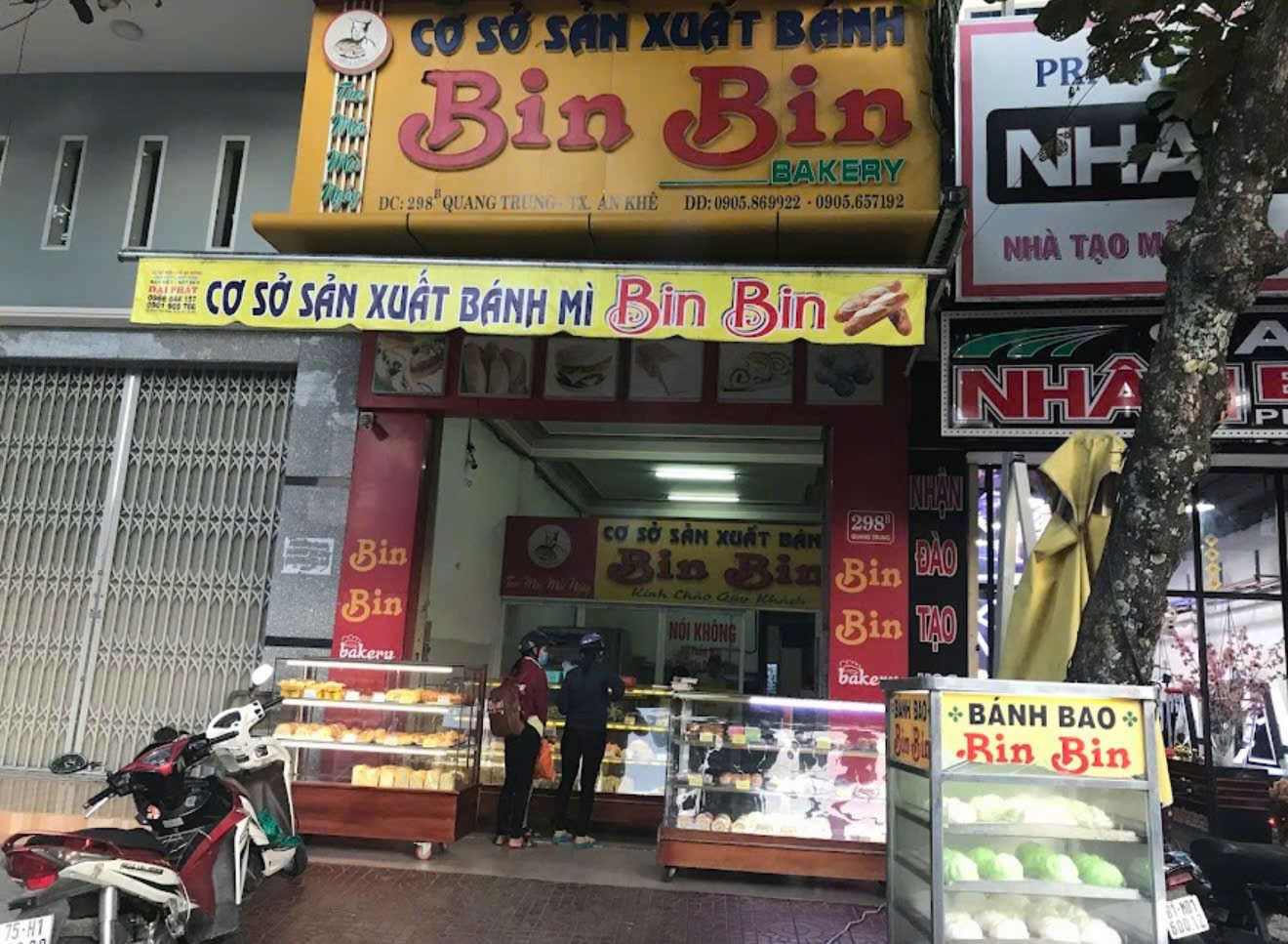 Cơ sở bánh mì Bin Bin tại phường An Khê, tỉnh Gia Lai. (Ảnh: Google Maps) Cơ sở bánh mì Bin Bin tại phường An Khê, tỉnh Gia Lai. (Ảnh: Google Maps)