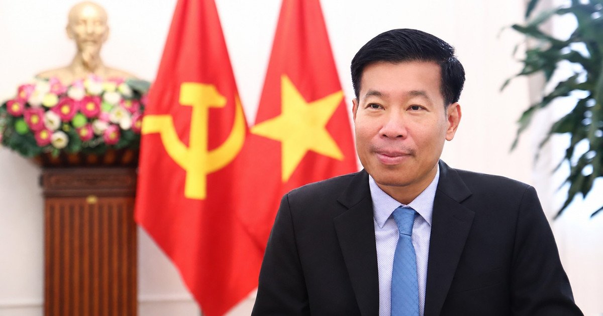 Ủy vi&ecirc;n Trung ương Đảng, Thứ trưởng Ngoại giao Nguyễn Mạnh Cường. (Ảnh: Bộ Ngoại giao Việt Nam cung cấp)