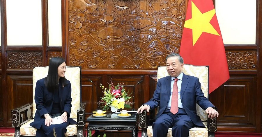Tổng Bí thư, Chủ tịch nước Tô Lâm tiếp Đại sứ Hợp chúng quốc Hoa Kỳ Jennifer Wicks McNamara chiều 6/7/2026 tại Phủ Chủ tịch. (Ảnh: ĐĂNG KHOA) Tổng Bí thư, Chủ tịch nước Tô Lâm tiếp Đại sứ Hợp chúng quốc Hoa Kỳ Jennifer Wicks McNamara chiều 6/7/2026 tại Phủ Chủ tịch. (Ảnh: ĐĂNG KHOA)