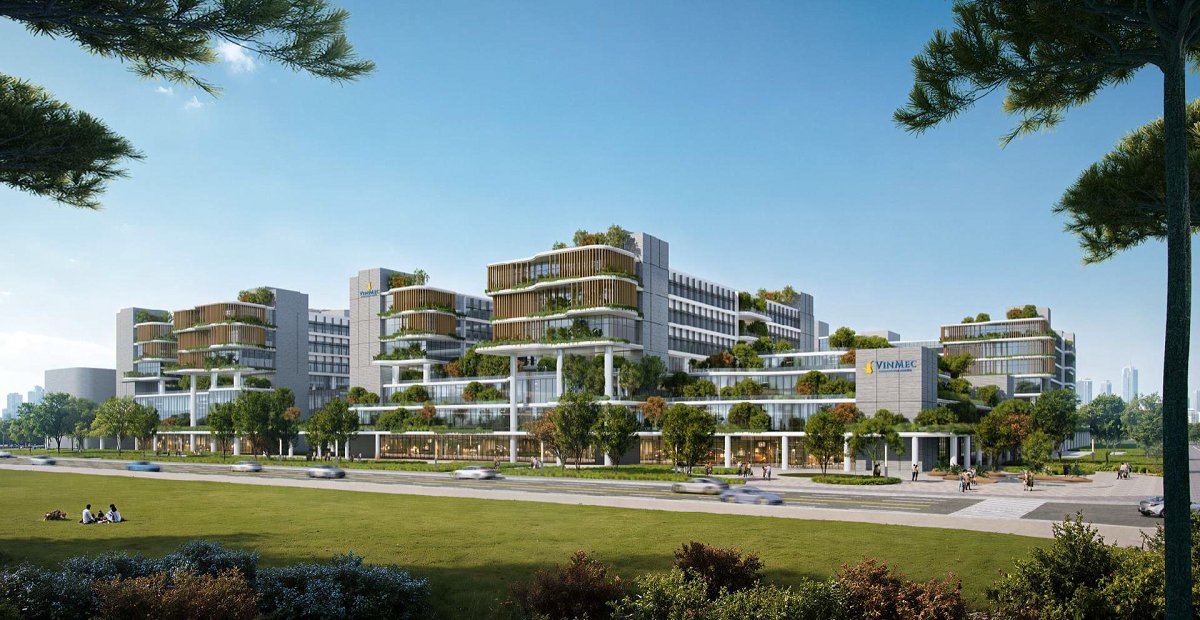 Bệnh viện Đa khoa Quốc tế Vinmec Cần Giờ dự kiến đi v&agrave;o hoạt động từ th&aacute;ng 12/2027 v&agrave; hướng tới phục vụ nhu cầu chăm s&oacute;c sức khỏe của người d&acirc;n trong nước v&agrave; quốc tế.