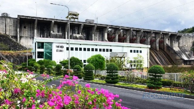 Dự &aacute;n Nh&agrave; m&aacute;y thủy điện S&ecirc; San 3 mở rộng của Tập đo&agrave;n Điện lực Việt Nam l&agrave; một trong những dự &aacute;n c&oacute; vốn đầu tư cao (3.486,6 tỷ đồng) vừa được tỉnh Gia Lai cấp ph&eacute;p đầu tư. Trong ảnh: Một g&oacute;c Nh&agrave; m&aacute;y thủy điện S&ecirc; San 3. Ảnh: DN