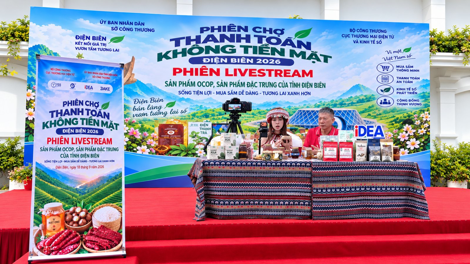 KOC Trang Sumi Beauty v&agrave; Đại diện Doanh nghiệp giới thiệu sản phẩm tại phi&ecirc;n megalivestream