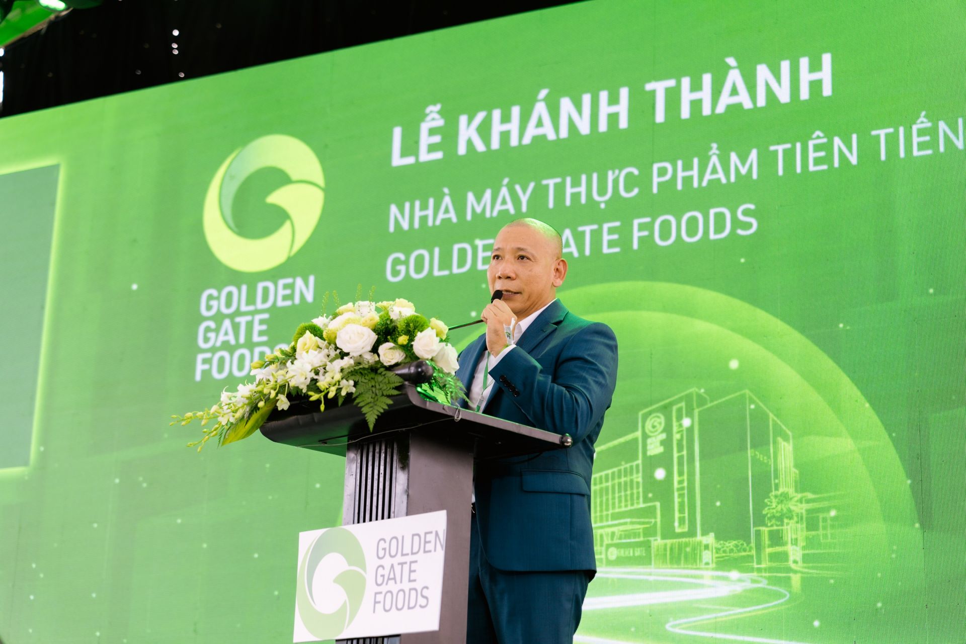 &Ocirc;ng Đ&agrave;o Thế Vinh, Tổng Gi&aacute;m đốc, cổ đ&ocirc;ng s&aacute;ng lập Golden Gate ph&aacute;t biểu