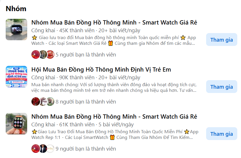 C&aacute;c hội nh&oacute;m được th&agrave;nh lập tr&ecirc;n nền tảng mạng x&atilde; hội