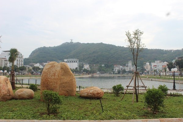 Một g&oacute;c hồ điều h&ograve;a Ao C&aacute;, phường Vũng T&agrave;u