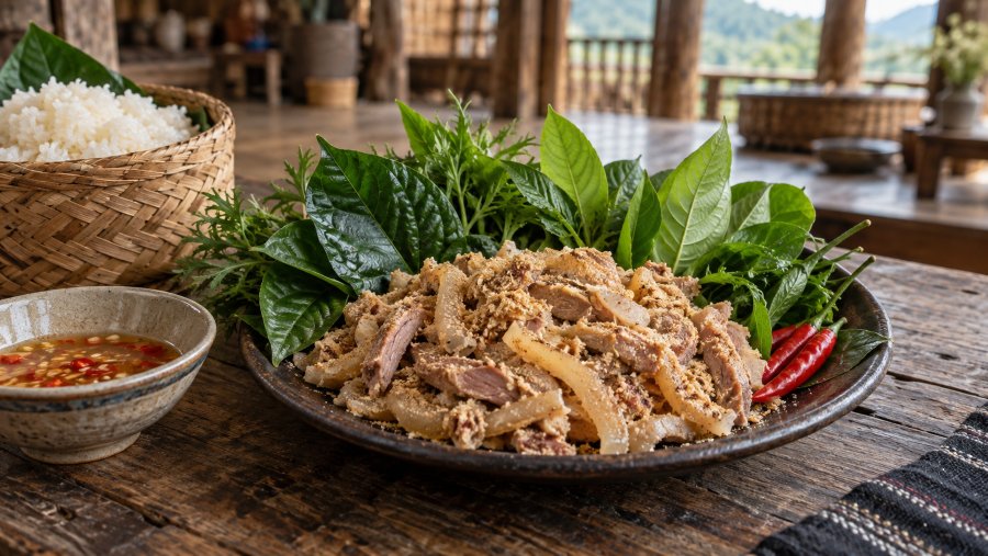Thịt chua Chiêm Hóa: Từ món ăn dân dã đến đặc sản miền sơn cước Thịt chua Chiêm Hóa: Từ món ăn dân dã đến đặc sản miền sơn cước