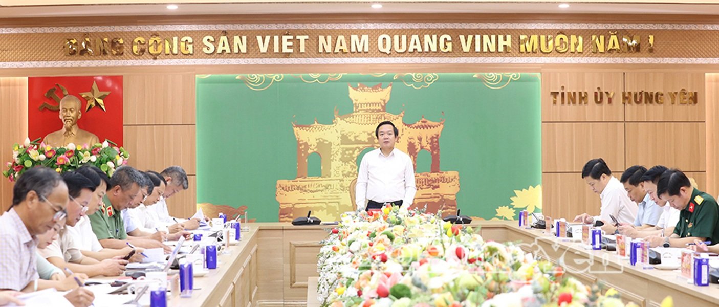 Toàn cảnh cuộc họp. (Ảnh báo HY) Toàn cảnh cuộc họp. (Ảnh báo HY)