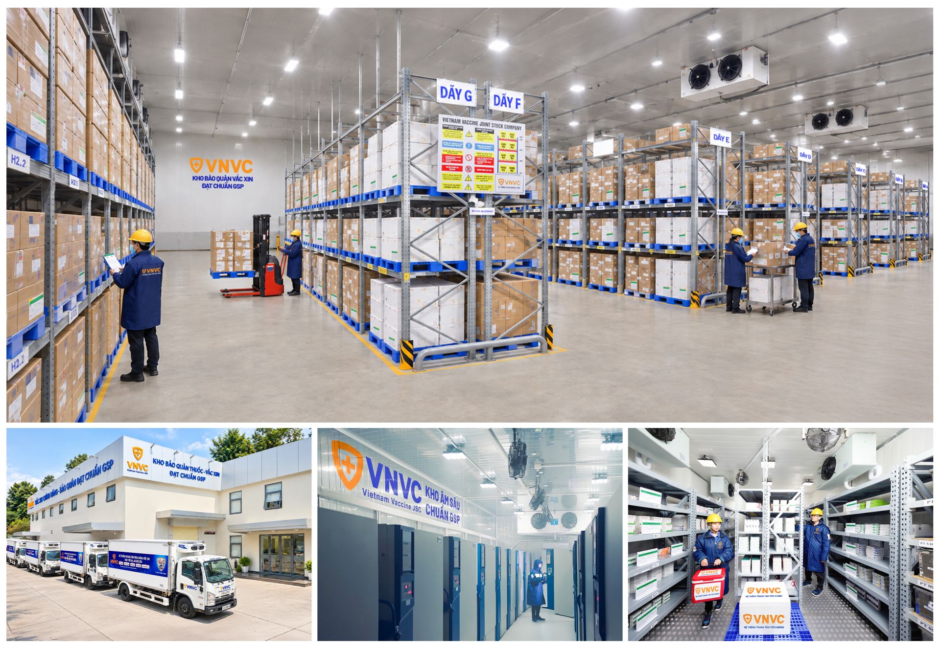 VNVC với gần 300 trung tâm tiêm chủng hiện đại khắp cả nước, đầu tư lớn cho hệ thống bảo quản, vận chuyển vắc xin và quản lý chất lượng vận hành đồng bộ. Ảnh: VNVC VNVC với gần 300 trung tâm tiêm chủng hiện đại khắp cả nước, đầu tư lớn cho hệ thống bảo quản, vận chuyển vắc xin và quản lý chất lượng vận hành đồng bộ. Ảnh: VNVC