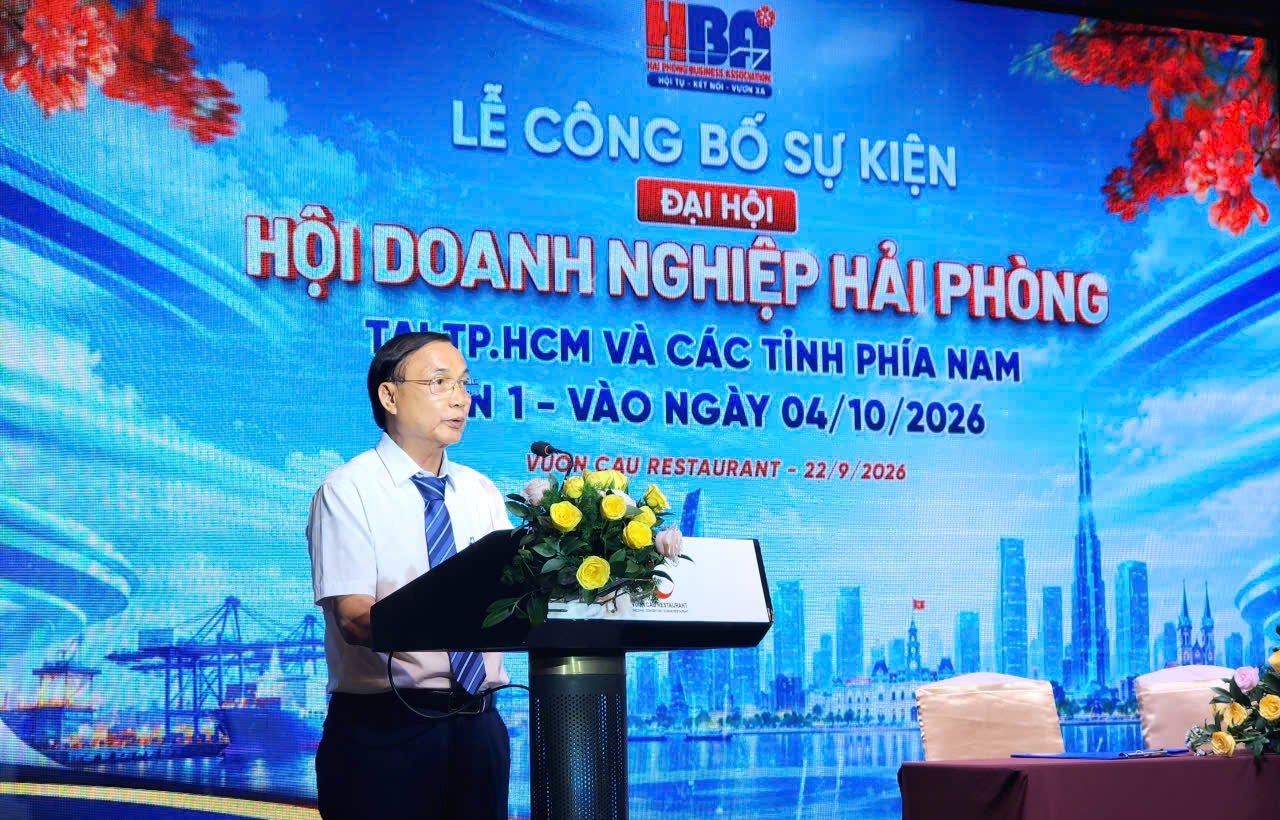 &Ocirc;ng Nguyễn Mạnh H&agrave;, Chủ tịch HĐQT Tập đo&agrave;n Th&eacute;p Tiến L&ecirc;n, chia sẻ về định hướng hoạt động của Hội trong nhiệm kỳ 2026-2031.