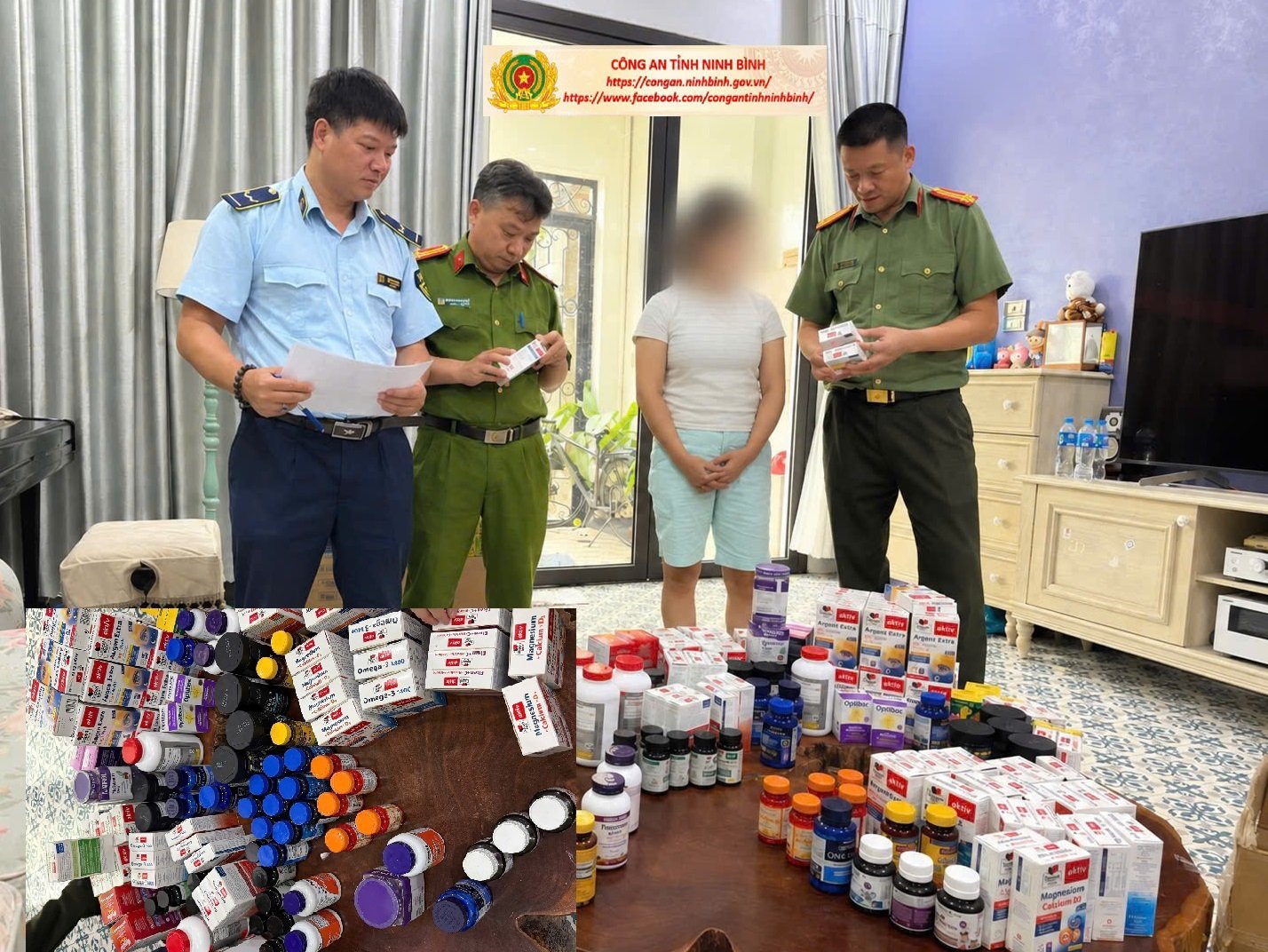 Lực lượng chức năng kiểm tra hàng hóa tại cơ sở kinh doanh trên địa bàn quản lý Lực lượng chức năng kiểm tra hàng hóa tại cơ sở kinh doanh trên địa bàn quản lý