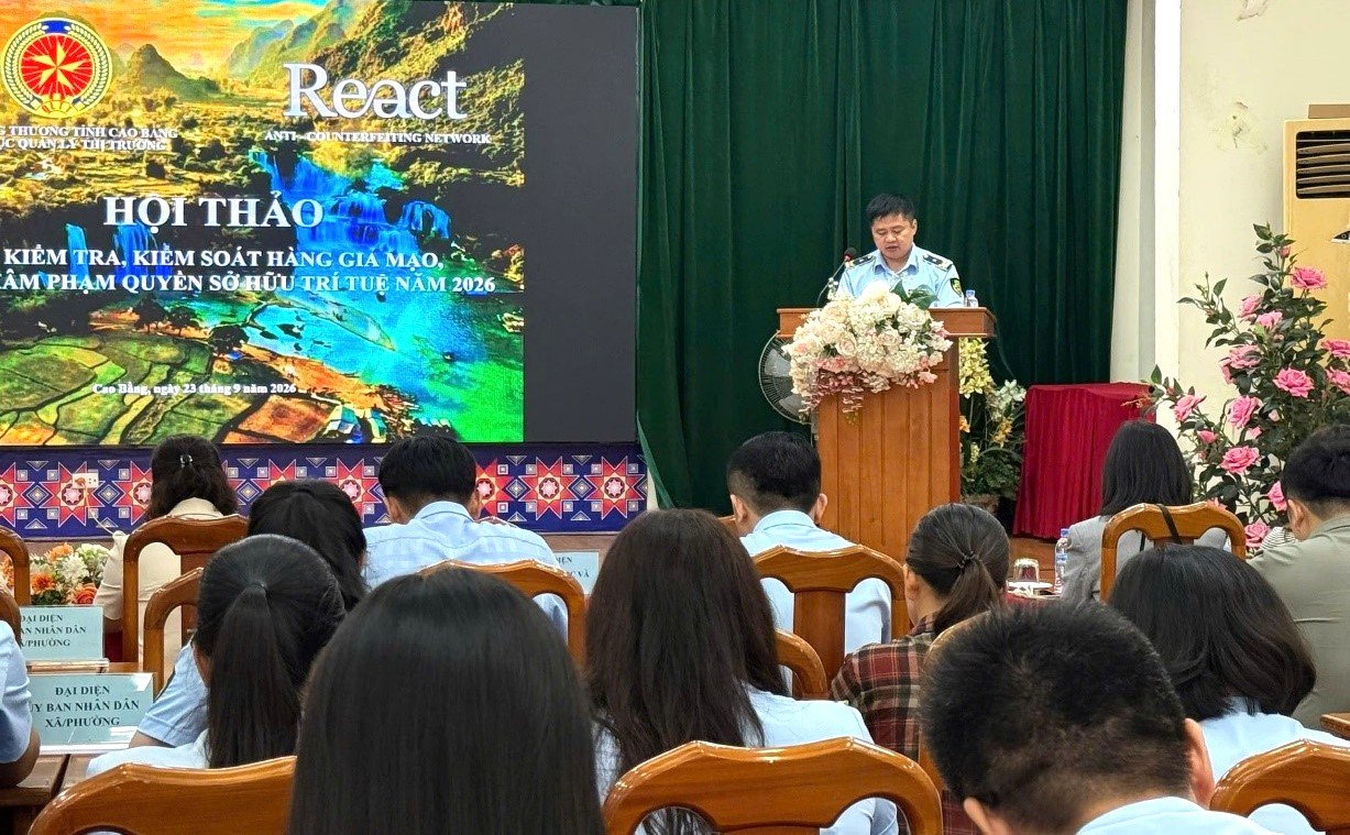 &ocirc;ng N&ocirc;ng Minh Huấn, Ph&oacute; Chi cục trưởng Chi cục Quản l&yacute; thị trường tỉnh Cao Bằng