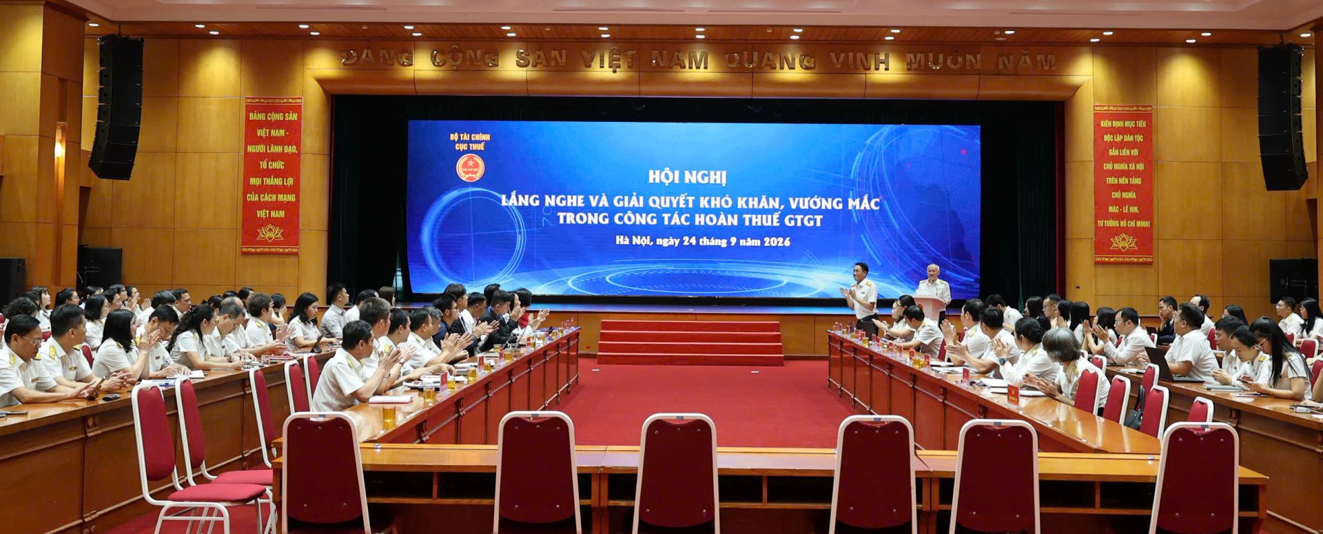 Quang cảnh hội nghị. Ảnh: gdt.gov.vv