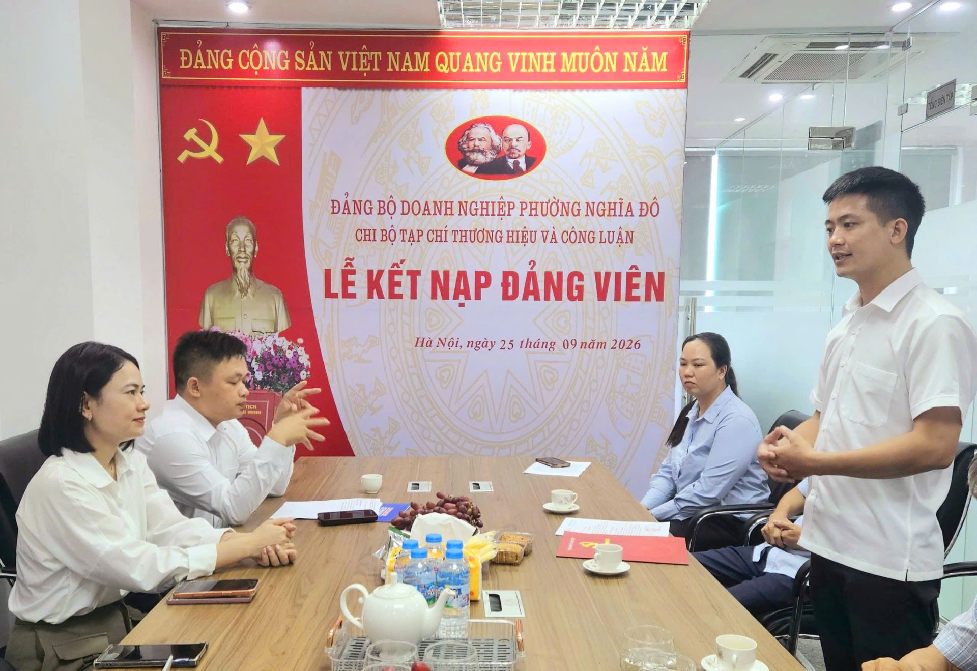 Đồng ch&iacute; Ho&agrave;ng Văn Sướng ph&aacute;t biểu chỉ đạo