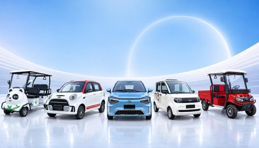 To&agrave;n bộ 5 mẫu xe điện mới dự kiến được TMT Group giới thiệu ra thị trường - Ảnh: TMT