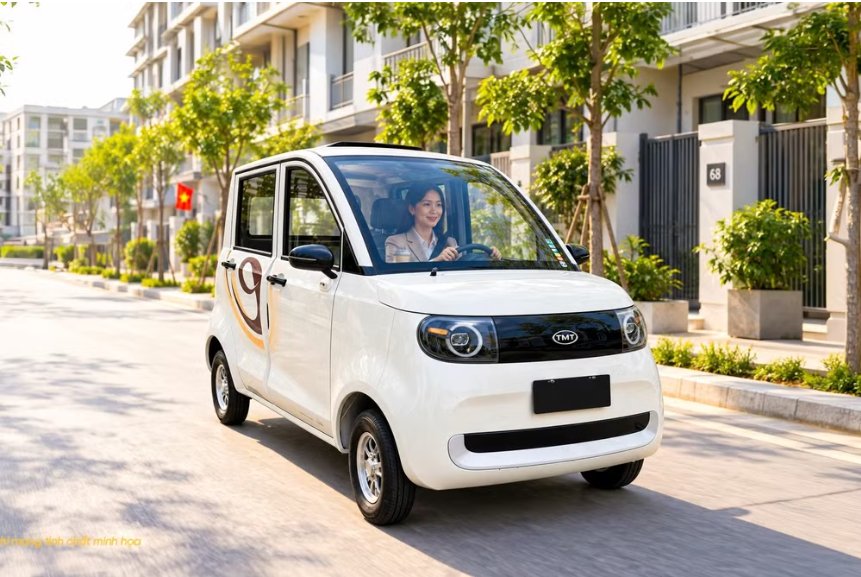 Mẫu xe điện E2 - Ảnh: TMT