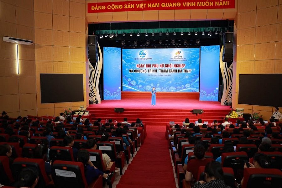 Hội LHPN tỉnh Hà Tĩnh tổ chức Ngày hội Phụ nữ khởi nghiệp và Chương trình Hội LHPN tỉnh Hà Tĩnh tổ chức Ngày hội Phụ nữ khởi nghiệp và Chương trình