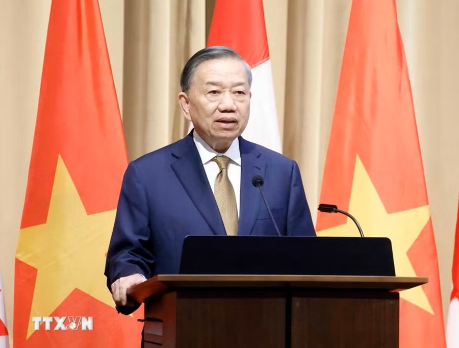 Tổng Bí thư, Chủ tịch nước Tô Lâm nhấn mạnh các phương hướng lớn trong thời gian tới - Ảnh: TTXVN Tổng Bí thư, Chủ tịch nước Tô Lâm nhấn mạnh các phương hướng lớn trong thời gian tới - Ảnh: TTXVN