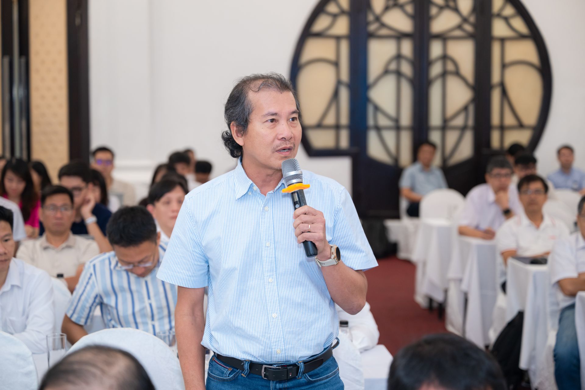 Học vi&ecirc;n đến từ đơn vị Ph&acirc;n b&oacute;n B&igrave;nh Điền trao đổi thảo luận