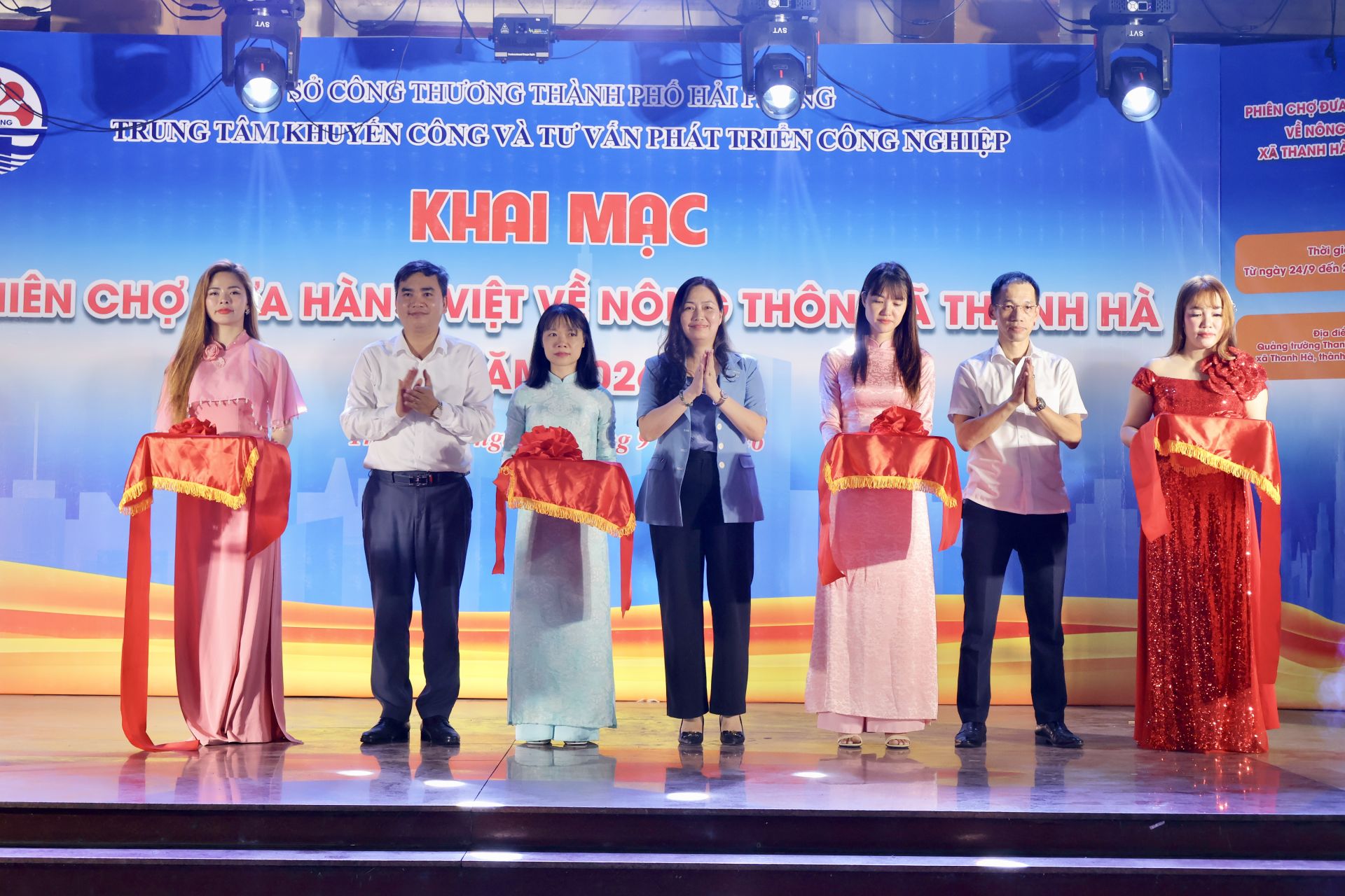 Khai mạc Chương trình đưa hàng Việt về nông thôn năm 2026 tại xã Thanh Hà, Hải Phòng