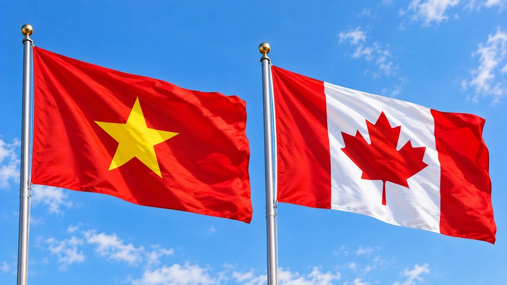 Hợp t&aacute;c Việt Nam &ndash; Canada đang mở rộng sang c&aacute;c lĩnh vực c&ocirc;ng nghiệp, năng lượng, c&ocirc;ng nghệ v&agrave; chuyển đổi xanh.