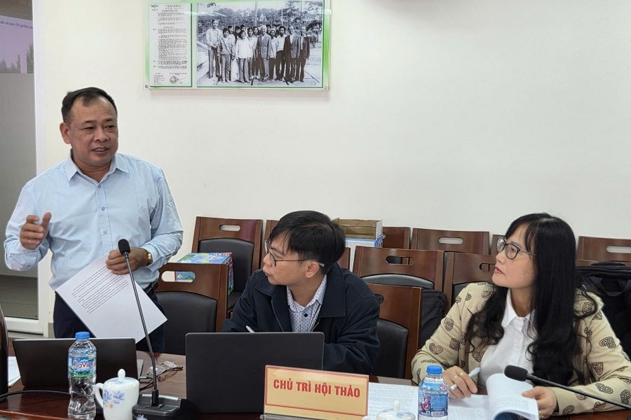 TS. Lại Tiến Dũng, Viện Bảo vệ thực vật, chủ nhiệm nhiệm vụ, cho biết nh&oacute;m thực hiện sẽ tiếp tục ho&agrave;n thiện quy tr&igrave;nh theo hướng cụ thể, dễ &aacute;p dụng hơn.