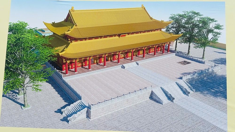 Khu vực nền Điện Kính Thiên tại Hoàng thành Thăng Long, nơi các kết quả khảo cổ đang cung cấp thêm cơ sở khoa học cho quá trình phục hồi không gian Chính điện. Khu vực nền Điện Kính Thiên tại Hoàng thành Thăng Long, nơi các kết quả khảo cổ đang cung cấp thêm cơ sở khoa học cho quá trình phục hồi không gian Chính điện.