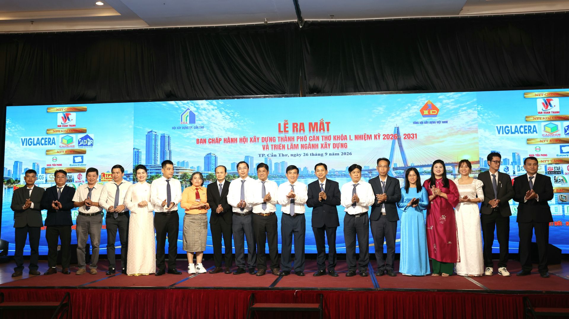 Ban chấp hành Hội Xây dựng TP. Cần Thơ lần I, nhiệm kỳ 2026-2031 Ban chấp hành Hội Xây dựng TP. Cần Thơ lần I, nhiệm kỳ 2026-2031