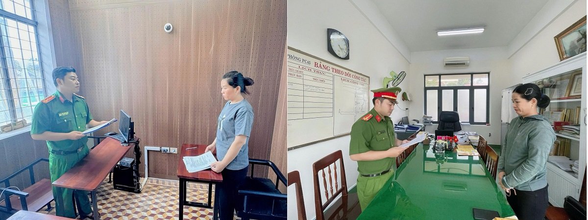 Lực lượng chức năng tống đạt quyết định tố tụng đối với Nguyễn Tường Thi và Nguyễn Thị Như Ý Lực lượng chức năng tống đạt quyết định tố tụng đối với Nguyễn Tường Thi và Nguyễn Thị Như Ý