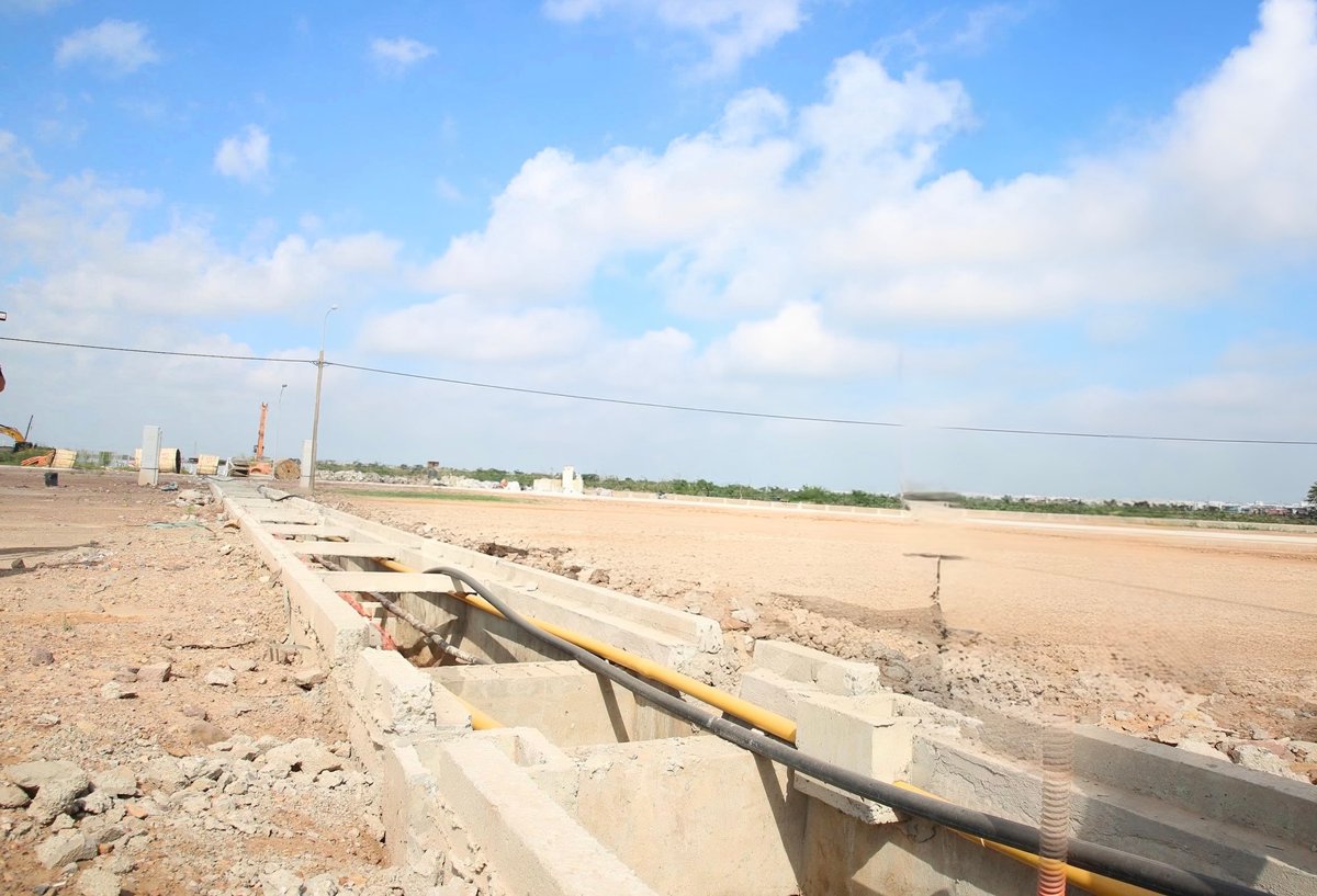Các hạng mục trong Khu tái định cư Gia Bình đang được triển khai tích cực. Các hạng mục trong Khu tái định cư Gia Bình đang được triển khai tích cực.